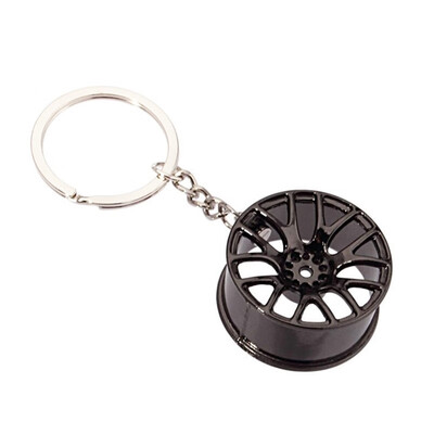 

Creative Wheel Hub Metal Car Key Buckle Car Pendant