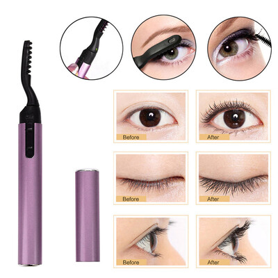 

〖Follure〗Cool Design Pen Electric Heated Makeup Eye Lashes Long Lasting Eyelash Curler