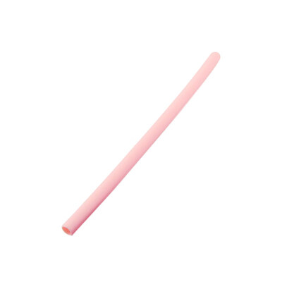 

Portable Juice Beverage Reusable Travel Straight Silicone Drinking Straw Pipe