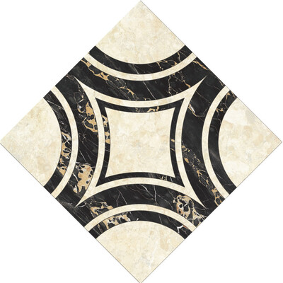 

〖Follure〗10 PcsSet Ceramic Tile Stickers Self Adhesive Tiles Art Diagonal 3D Floor Stick
