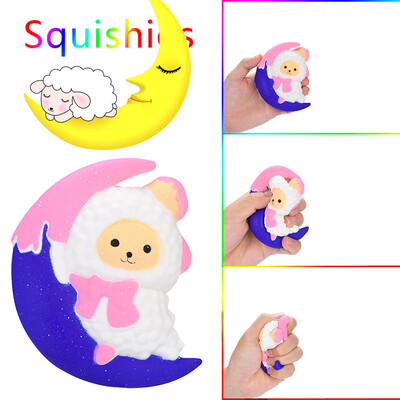 

Gotoamei Moon SheepScented Squishies Slow Rising Kids Toys Stress Relief Toy Hop Props