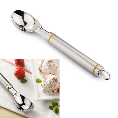 

Ice Cream Mash Spoon Stainless Steel Strong Handle With Hanging Hole Scoop