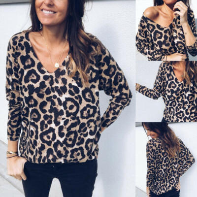 

Fashion Women Ladies Loose Casual Long Sleeve T-Shirt Cotton Blouse Tops T-Shirt