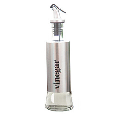 

1Pcs Stainless steel Olive Oil Vinegar Sprayer Dispenser Pourer Flip Top Bottle