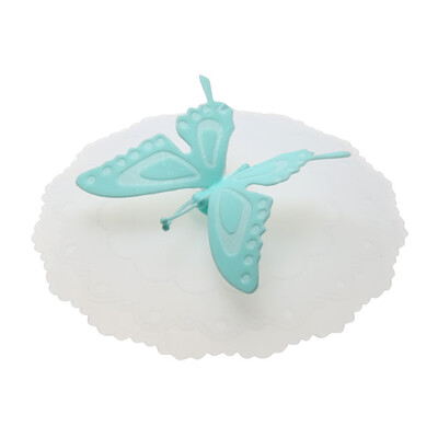 

Cute Butterfly Silicone Cup Lids Anti-dust Leakproof Mugs Cover