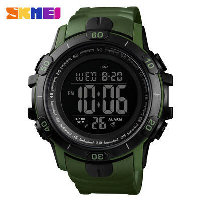 

Waterproof electronic watch Student mens large dial multi-function watch