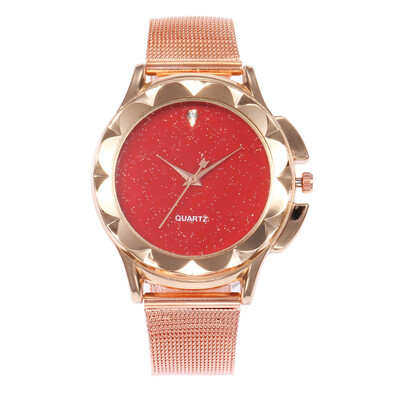 

Herashan new mesh belt watch fashion lady simple