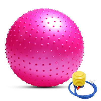 

Anti-burst Yoga Ball Thickened Stability Balance Ball Pilates Physical Fitness Exercise Ball 55CM 65CM 75CM Gift Air Pump