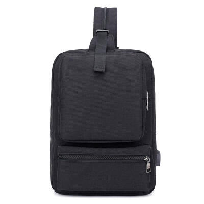 

New Men Upgrade USB Charging Backpack Multi-function Shoulder Casual Chest Bag Outdoor Travel Large Capacity Bag Mochila