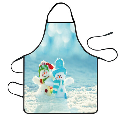 

Toponeto Christmas Decoration Waterproof Apron Kitchen Aprons Dinner Party Apron