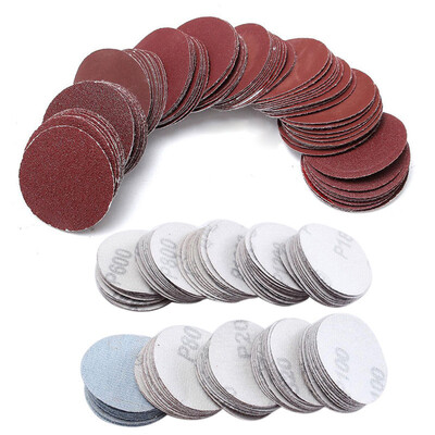 

100x 2" 50mm Mix Sanding Disc Sander Pad for Polishing&Cleaning 80-3000 Grit
