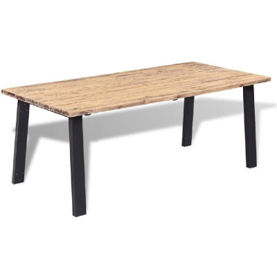 

Dining Table Solid Acacia Wood 669"x354"