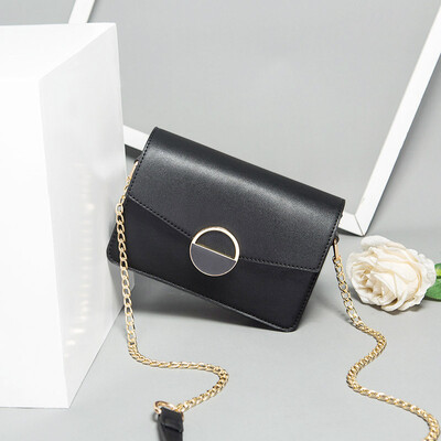 

Summer ins net red teenage girls on the trend of the Korean version of the chains single shoulder oblique Bag Fashion in 2019