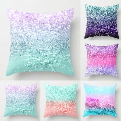

Peach Skin Pillow Case Sofa Car Waist Throw Cushion Cover Home Decor USA 17"17"