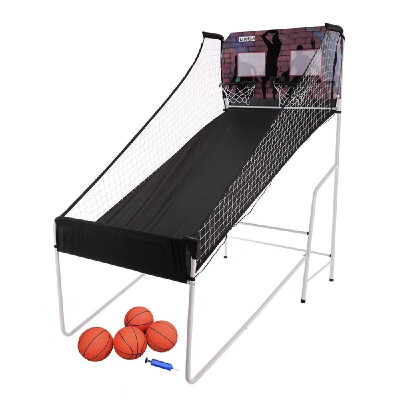 

Lixada Electronic Basketball Double Shootout Shot Game Set System Competition Home Indoors