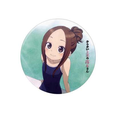 

Ailin Online Teasing Master Takagi-san Brooch 23 inch Japanese Anime Brooch Pin for Clothes Bags Caps&Pencil Cases
