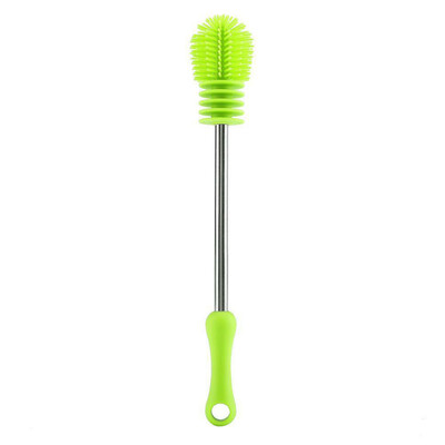 

Gobestart Bottle Brush Cup Scrubbing Silicone Kitchen Cleaner For Washing Cleaning