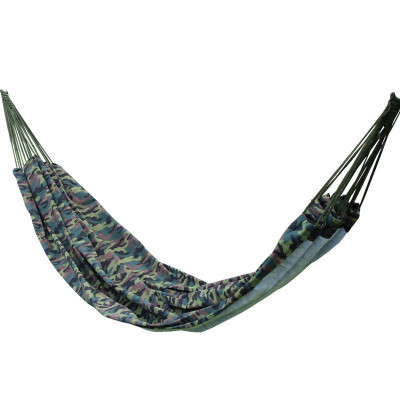 

200145cm 2 Person Hammock outdoor Leisure bed camouflage hanging bed double sleeping canvas swing hammock camping hunting