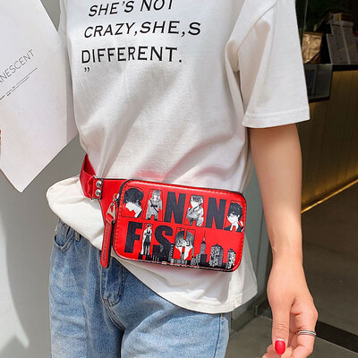 

French niche bag foreign women handbag 2019 new wave fashion popular Messenger bag chic shoulder chest bag pocket