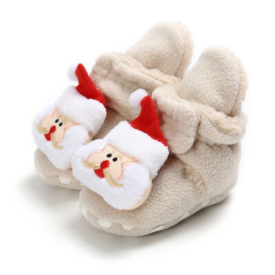 

Boys Snow Boots Winterborn Baby Girls Leather Boots Infant Soft Bottom Shoes Baby PU Furry Warm Boots 0-18M