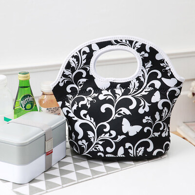 

Siaonvr Lunch Picnic Container Bag Outdoor Travel lunchbox Handbag Case ForSchool Office