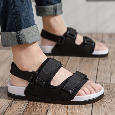

Sandals Mens Summer Breathable New Korean Edition Sandals for Students&Leisure Men Vietnam Beach Shoes