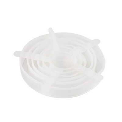 

Stretch Silicon Lids Universal Lid Silicone Food Wrap Bowl Pot Lid Silicone Cover Pan Cooking Kitchen Accessories