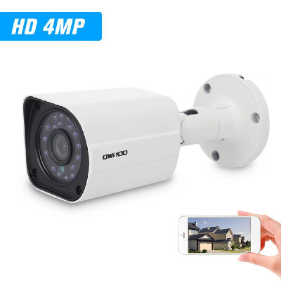 

40MP POE IP Camera 127 CMOS P2P Onvif 24 IR LED Light Beads Support APP Control 1440P HD