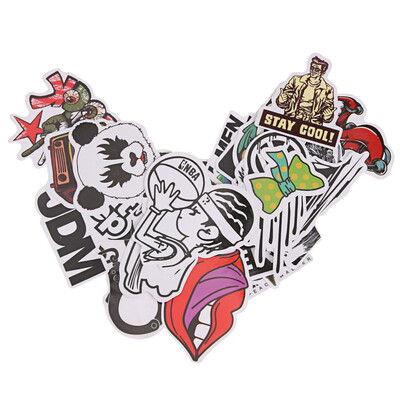

25Pcs Doodle DIY Sticker Skateboard Graffiti Decal Toy Laptop Bicycle