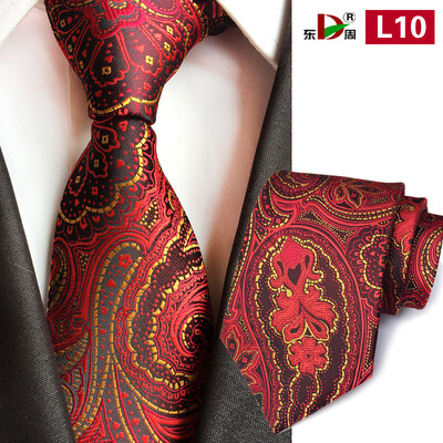 

Manufacturers spot trendy mens business casual tie polyester silk jacquard professional executive wedding work tie