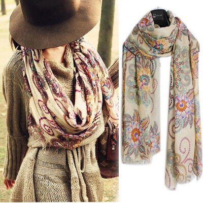 

Lady Woman Pashmina Soft Warm Hood Cowl Warm Winter Large Shawl Scarf Wraps Chic