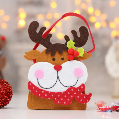 

〖Follure〗Christmas Decorations Xmas Snowman Apple Bag Christmas Eve Apple Bag