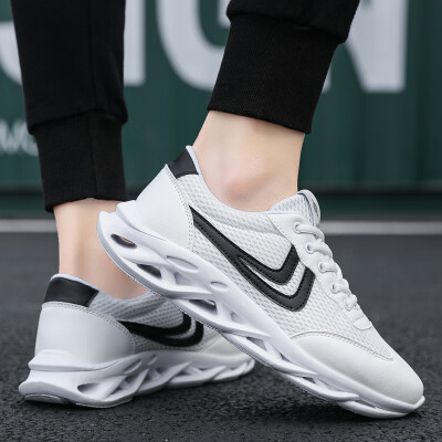 

Fashion net shoes mesh sports shoes breathable flying woven shoes wild tide shoes running shoes mens shoes
