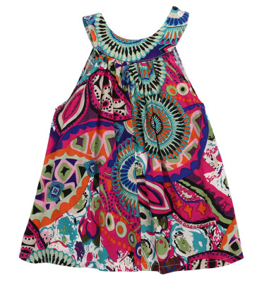 

Toddler Kids Baby Girl Sleeveless Floral Party Pageant Dress Sundress Clothes