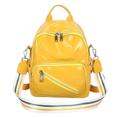 

Solid Color Large Shoulder Crossbody Bags Women PU Leather Travel Backpacks