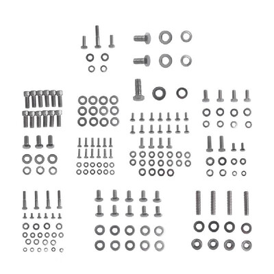 

Small Engine Hex Bolt Kit Stainless Steel for Chevy SBC 265 283 305 307 327 350 400