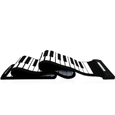 

USB 88 Keys MIDI Roll up Electronic Piano Keyboard Silicone Flexible Professional