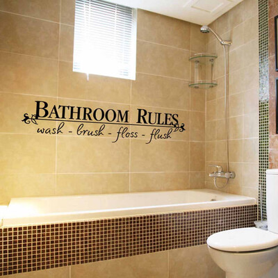 

〖Follure〗Removable DIY Wall Sticker Mural Home Decal Decor For Bathroom
