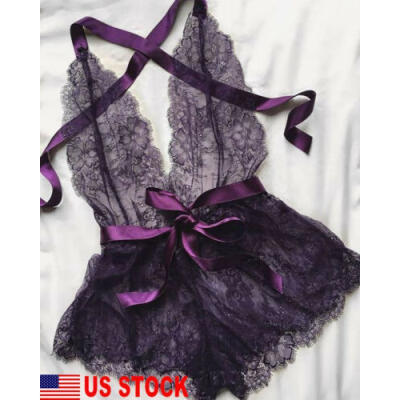 

Hot Sexy Lingerie Sleepwear Lace Womens G-string Underwear Babydoll Nightwear