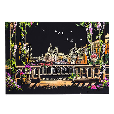 

〖Follure〗Magic Scratch Art Painting Paper With Drawing Stick Kids Toy 8K