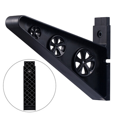 

3 Pairs Skateboard Longboard Display Wall Mount Hanger Skate Rack Hook Storage
