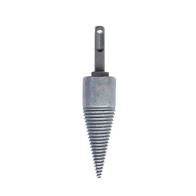 

JPGIF Firewood Machine Drill Wood Reamer Punch Bit For Split Wood Cone Drilling Tool