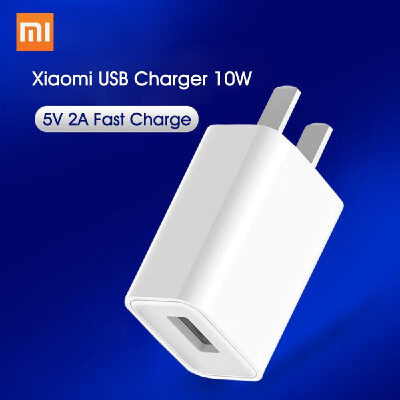 

Original Xiaomi USB Charger 10W Phones USB 5V 2A Cellphone Adapter Charging For iphone Samsug Huawei Xiaomi Mobile Phone Charge