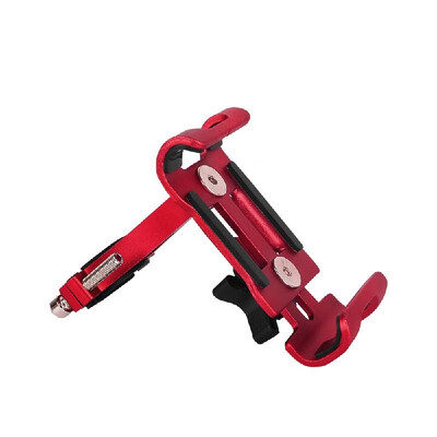 

Mountain Bicycle MTB Aluminum Alloy Phone Holder Motorcycle Cellphone Handlebar Mount Cradle Adjustable 360° Rotatable Bike Smartp