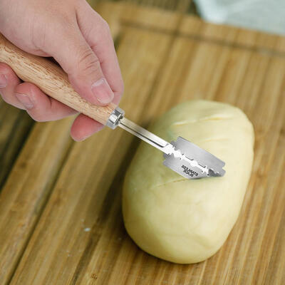 

Greensen Stainless Steel Kitchen Bread Knife Tool For Cutting Bread Cheese Cake Wood Handle Bread Slicer