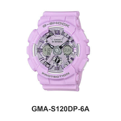 

Casio G-Shock GMA-S120DP-6A Digital Watch Waterproof Sports Wristwatch 200m Water Resistance