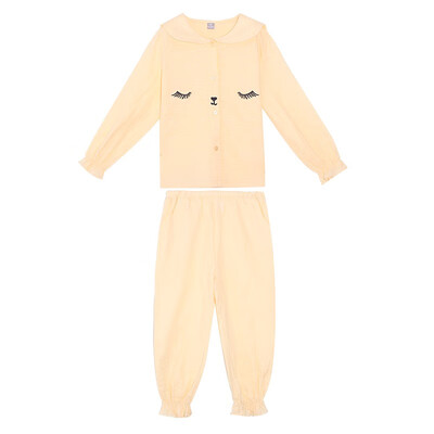 

CONYSON spring summer pajamas girls long-sleeved childrens air-four-color 4995