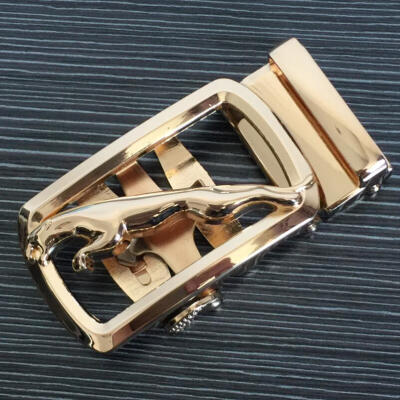 

Fashion Mens Business Alloy Automatic Buckle Unique Men Plaque Belt Buckles for 35cm Ratchet Men Apparel Accessories