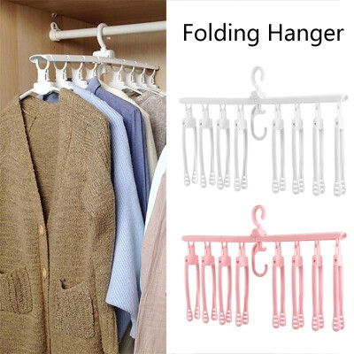 

Magic Hanger Clothes Folding Hanger Rack Coat Organizer Foldable Closet Dual Hanger Space Saver