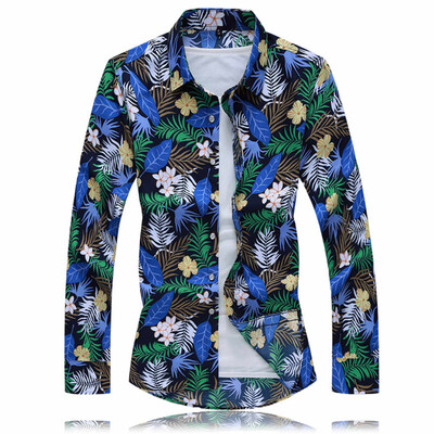 

Tailored Mens Autumn Fashion Shirts Casual Long Sleeve Beach Tops Loose Casual Blouse